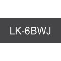 Epson LK-6BWJ Noir, Blanc