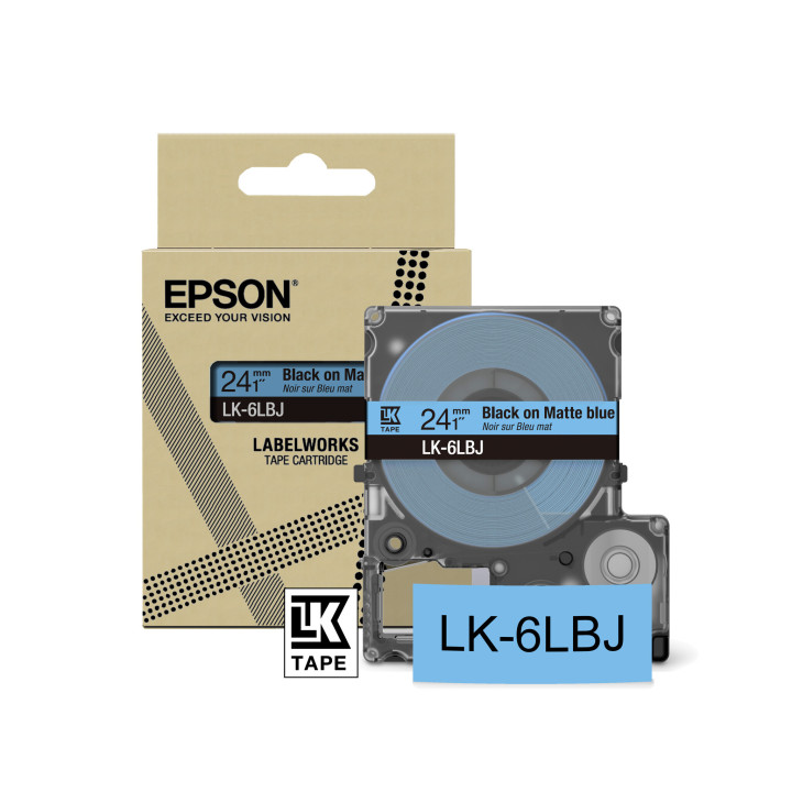 Epson LK-6LBJ Noir, Bleu