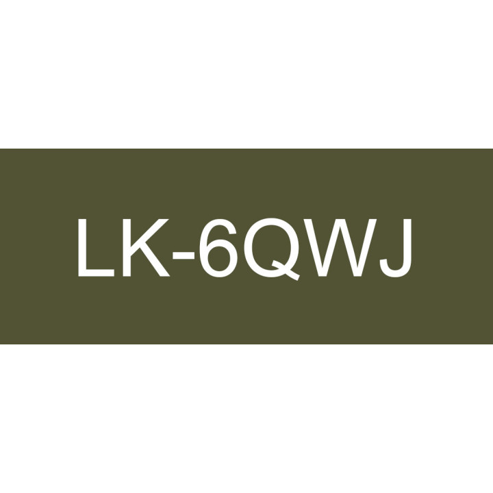 Epson LK-6QWJ Kaki, Blanc