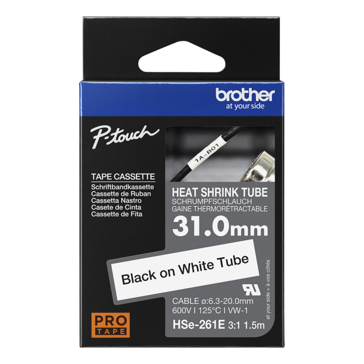 Brother HSE-261E tuyau thermo-rétractable