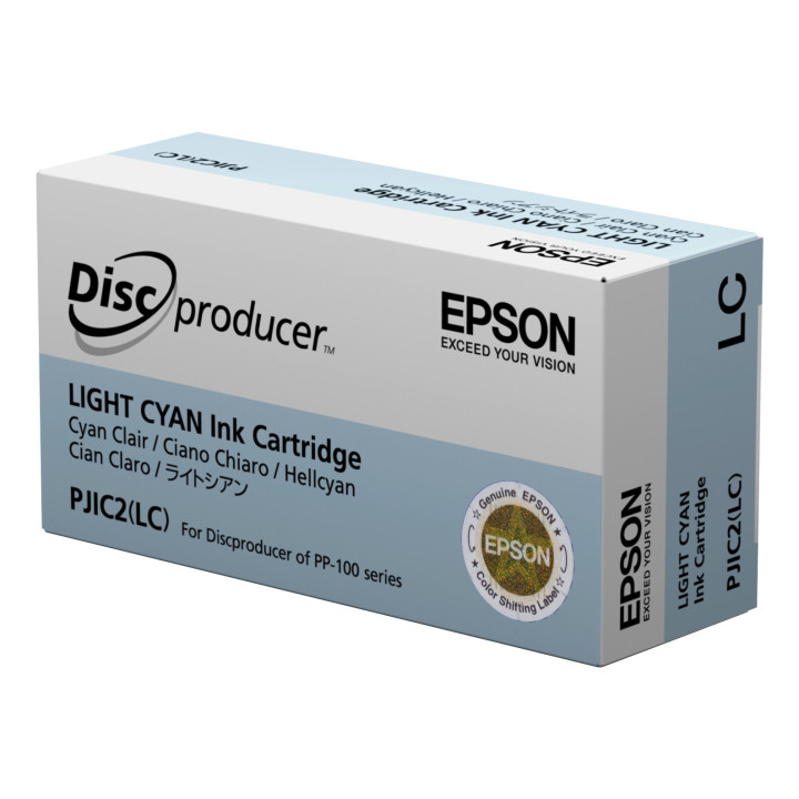 Epson Discproducer Ink PJIC7(LC), Light Cyan...