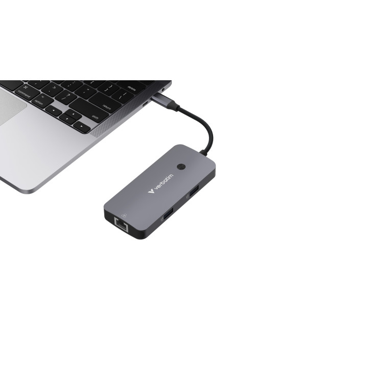 Verbatim CMH-05 USB Type-C 5000 Mbit/s Argent