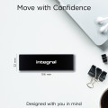Integral INSSD4TPORT3.2SLIMX lecteur à circuits intégrés externe 4 To 3.2 Gen 2 (3.1 Gen 2)