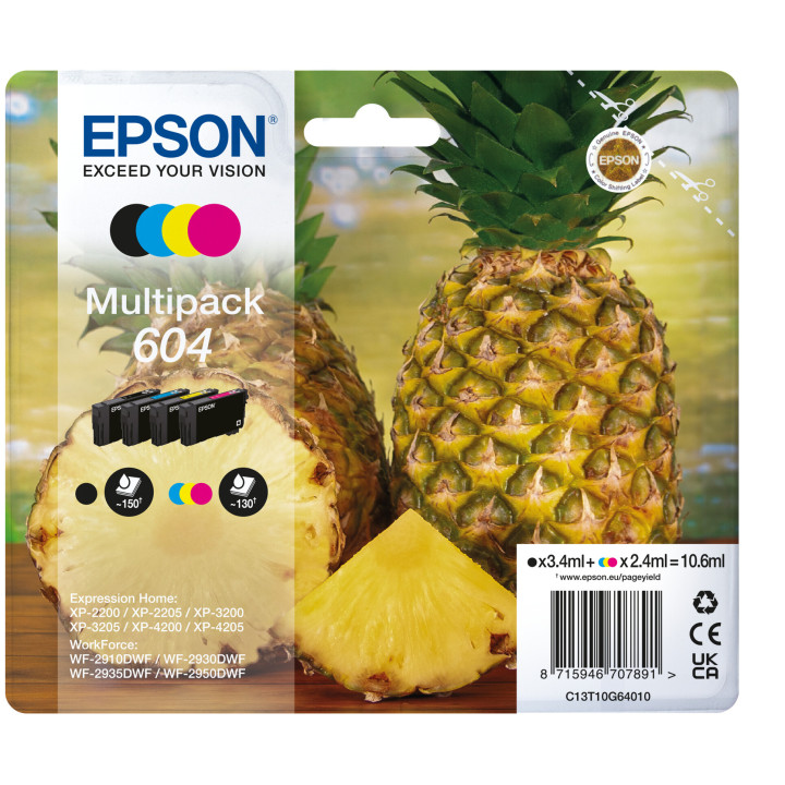 Epson Multipack 4-colours 604 Ink