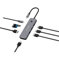 Verbatim CMH-08 USB Type-C 5000 Mbit/s Argent
