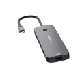 Verbatim CMH-08 USB Type-C 5000 Mbit/s Argent