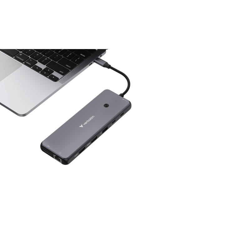 Verbatim CMH-13 USB Type-C 10000 Mbit/s Argent
