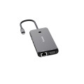 Verbatim 16105448 hub & concentrateur USB Type-C Gris