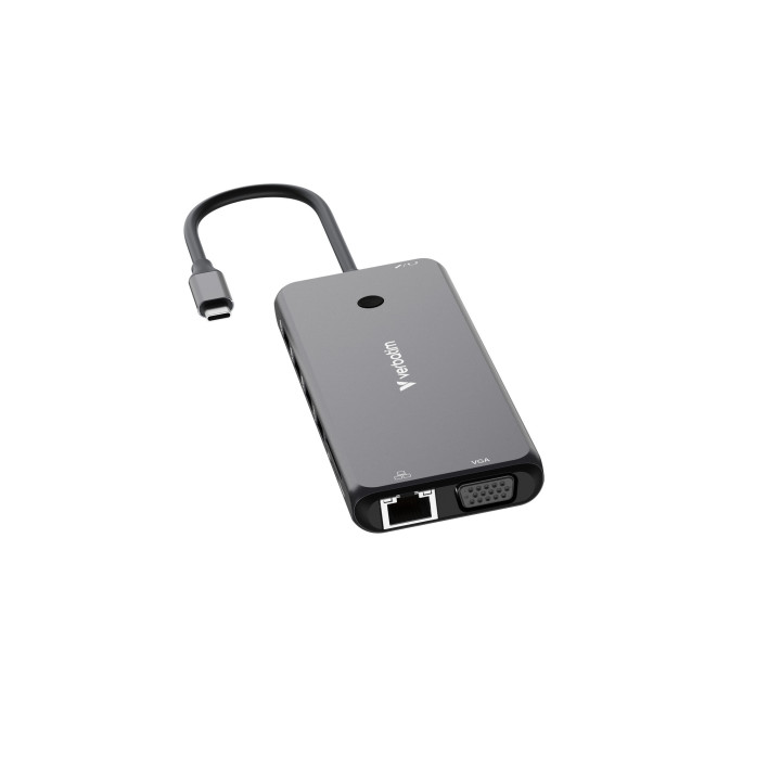 Verbatim 16105448 hub & concentrateur USB Type-C Gris
