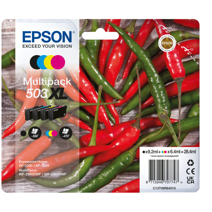 Epson Multipack 4-colours 503XL Ink