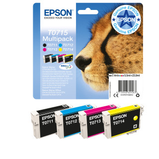 Epson Multipack 4-colours T0715 DURABrite Ultra Ink