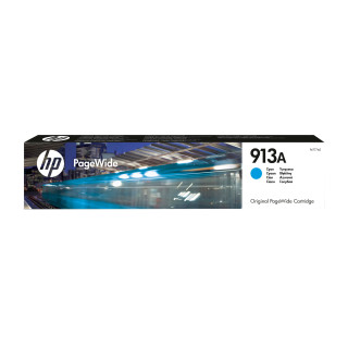 HP 913A Cartouche d’encre cyan PageWide authentique