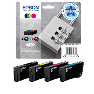 Epson Padlock Encre DURABrite Ultra multipack 4 couleurs Cadenas 35