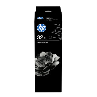 HP Bouteille d'encre noire authentique 32XL (135 ml)