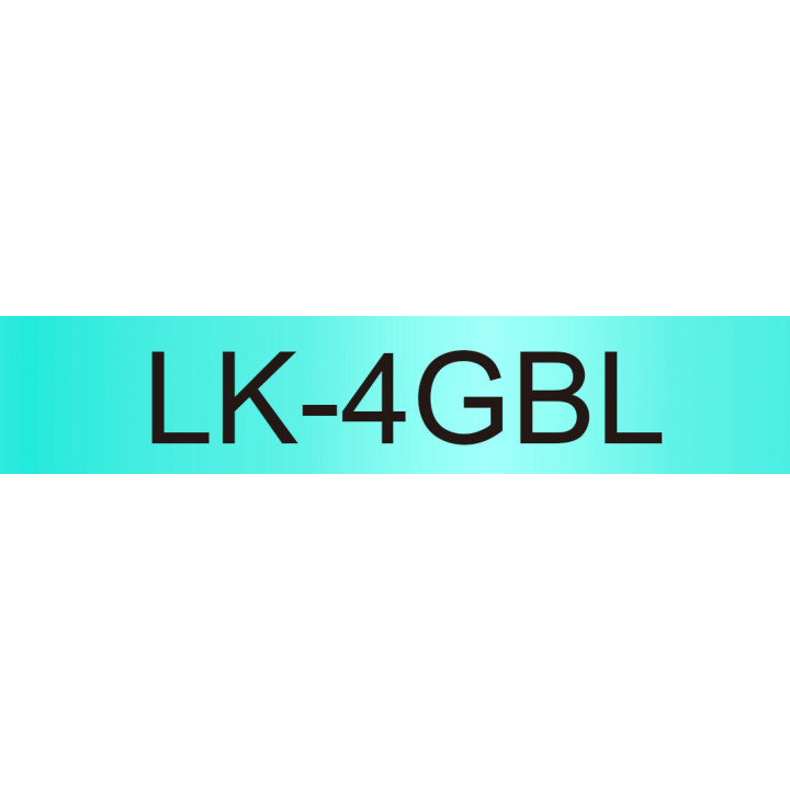 Epson Colour Tape – Pearl Green/Black 12mm(9m) – LK-4GBL