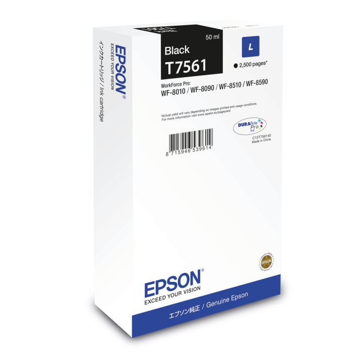 Epson WF-8xxx Series Ink Cartridge L Black