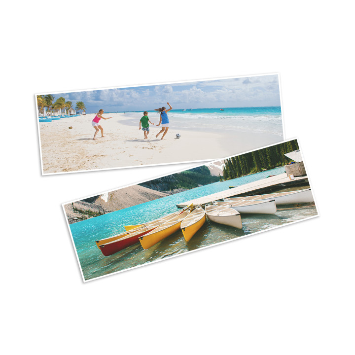 HP Papier photo à finition glacée Advanced, 65 lb, 4 x 12 pouces (101 x 305 mm), 10 feuilles