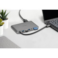 Kensington UH1440P Station d’accueil mobile USB-C 5 Gbits/s sans pilote avec double sortie vidéo – DP/HDMI/VGA