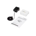 StarTech.com Serveur d'impression USB 2.0 sans fil N avec port Ethernet 10/100 Mb/s - 802.11 b/g/n