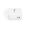 StarTech.com Serveur d'impression USB 2.0 sans fil N avec port Ethernet 10/100 Mb/s - 802.11 b/g/n