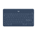 Logitech 920-010052 clavier pour tablette QWERTY Nordique Bluetooth Bleu, Orange