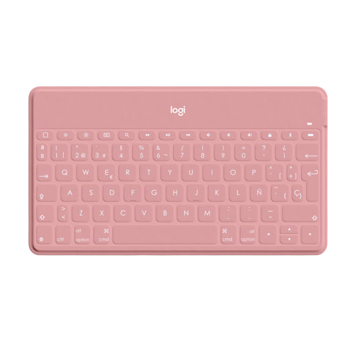 Logitech Keys-To-Go QWERTY Espagnole Bluetooth Blanc
