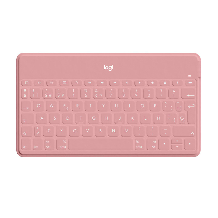 Logitech Keys-To-Go QWERTY Espagnole Bluetooth Blanc