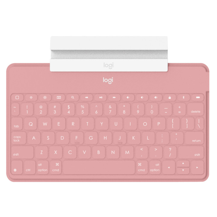 Logitech Keys-To-Go QWERTY Espagnole Bluetooth Blanc