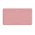 Logitech 920-010045 clavier pour tablette QWERTZ Allemand Bluetooth Blanc