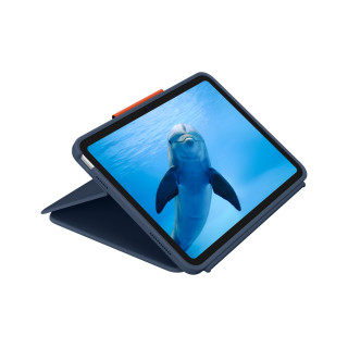 Logitech Rugged Combo 4 Touch AZERTY Français Smart Connector Bleu
