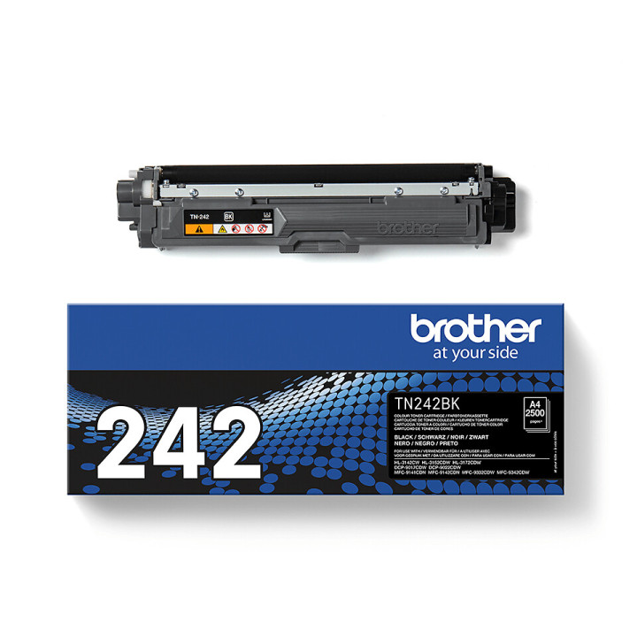 Brother Cartouche de toner TN-242BK originale – Noir