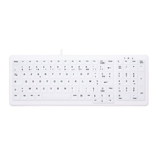 Contour Design Active Key Contour ClassicClean Clavier Médical Housse Amovible Compact Filaire Blanc C7000
