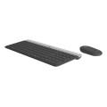 Logitech Slim MK470 clavier Souris incluse Universel RF sans fil AZERTY Français Graphite
