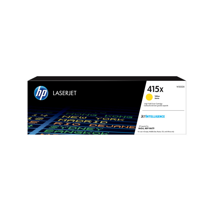 HP 415X Toner jaune LaserJet authentique grande capacité