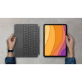 Logitech Combo Touch QWERTY Italien Smart Connector Gris