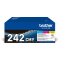 Brother TN-242CMY Cartouche de toner 1 pièce(s) Original Cyan, Magenta, Jaune