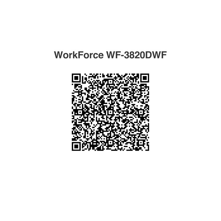 Epson WorkForce Pro WF-3820DWF
