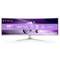 Philips Evnia 8000 49M2C8900L/00 écran plat de PC 124,2 cm (48.9") 5120 x 1440 pixels Dual QHD QD-OLED Blanc