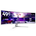 Philips Evnia 8000 49M2C8900L/00 écran plat de PC 124,2 cm (48.9") 5120 x 1440 pixels Dual QHD QD-OLED Blanc
