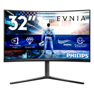 Philips Evnia 5000 32M2C5500W/00 écran plat de PC 80 cm (31.5") 2560 x 1440 pixels Quad HD LCD Noir