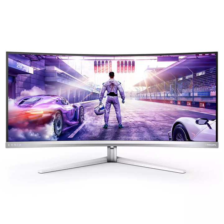 Philips 34M2C8600/00 écran plat de PC 86,4 cm (34") 3440 x 1440 pixels Wide Quad HD OLED Blanc