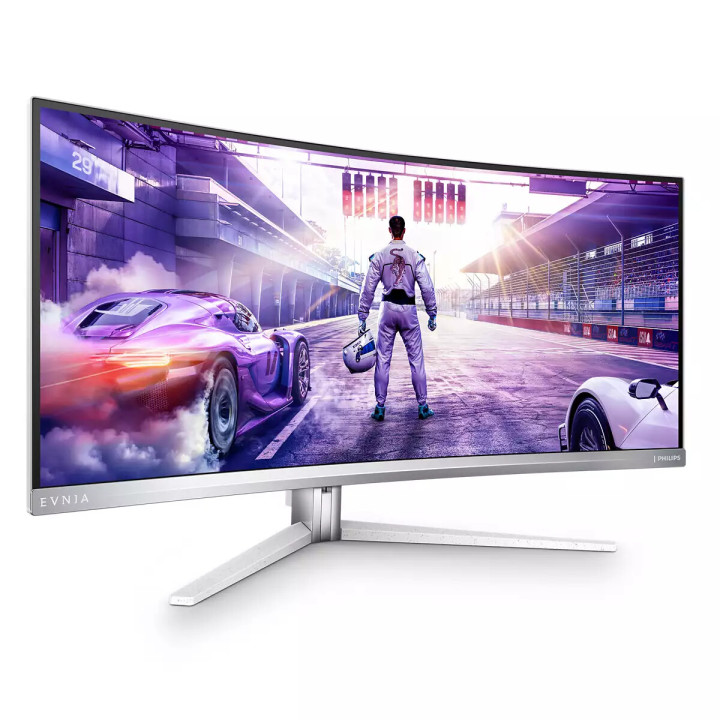 Philips 34M2C8600/00 écran plat de PC 86,4 cm (34") 3440 x 1440 pixels Wide Quad HD OLED Blanc