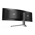 AOC Porsche PD49 écran plat de PC 124,5 cm (49") 5120 x 1440 pixels DQHD QD-OLED Noir, Argent