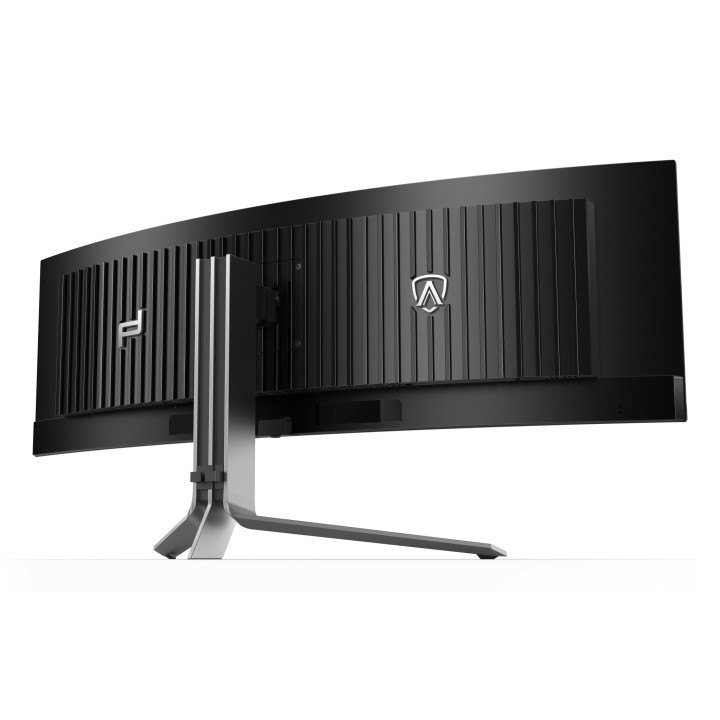 AOC Porsche PD49 écran plat de PC 124,5 cm (49") 5120 x 1440 pixels DQHD QD-OLED Noir, Argent