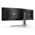 AOC Porsche PD49 écran plat de PC 124,5 cm (49") 5120 x 1440 pixels DQHD QD-OLED Noir, Argent