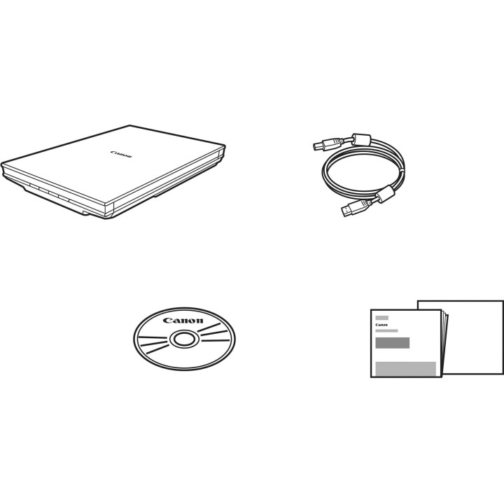 Canon CanoScan LiDE 300 Scanner à plat 2400 x 2400 DPI A4 Noir
