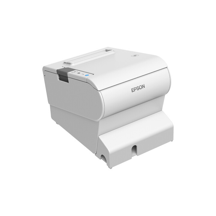 Epson TM-T88VI (102): Serial, USB, Ethernet, Buzzer, PS, White, EU