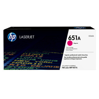 HP 651A toner LaserJet magenta authentique