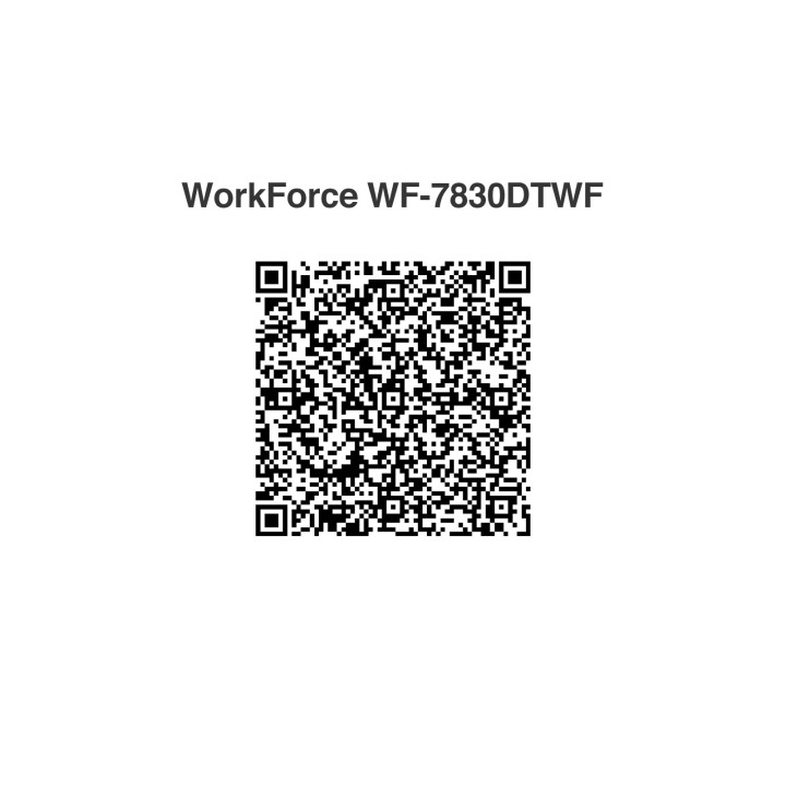 Epson WorkForce WF-7830DTWF