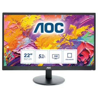 AOC 70 Series E2270SWN écran plat de PC 54,6 cm (21.5") 1920 x 1080 pixels Full HD LCD Noir